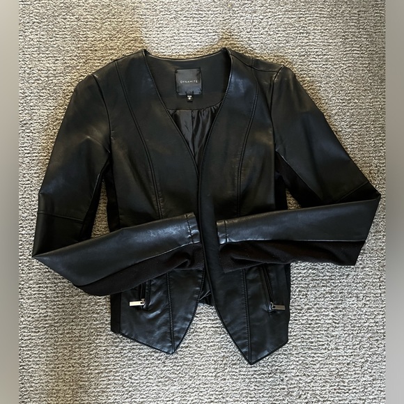 ❌Sold❌ Dynamite Faux Leather Jacket - Picture 1 of 9